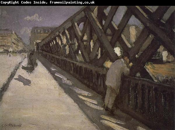 Gustave Caillebotte Study of pier